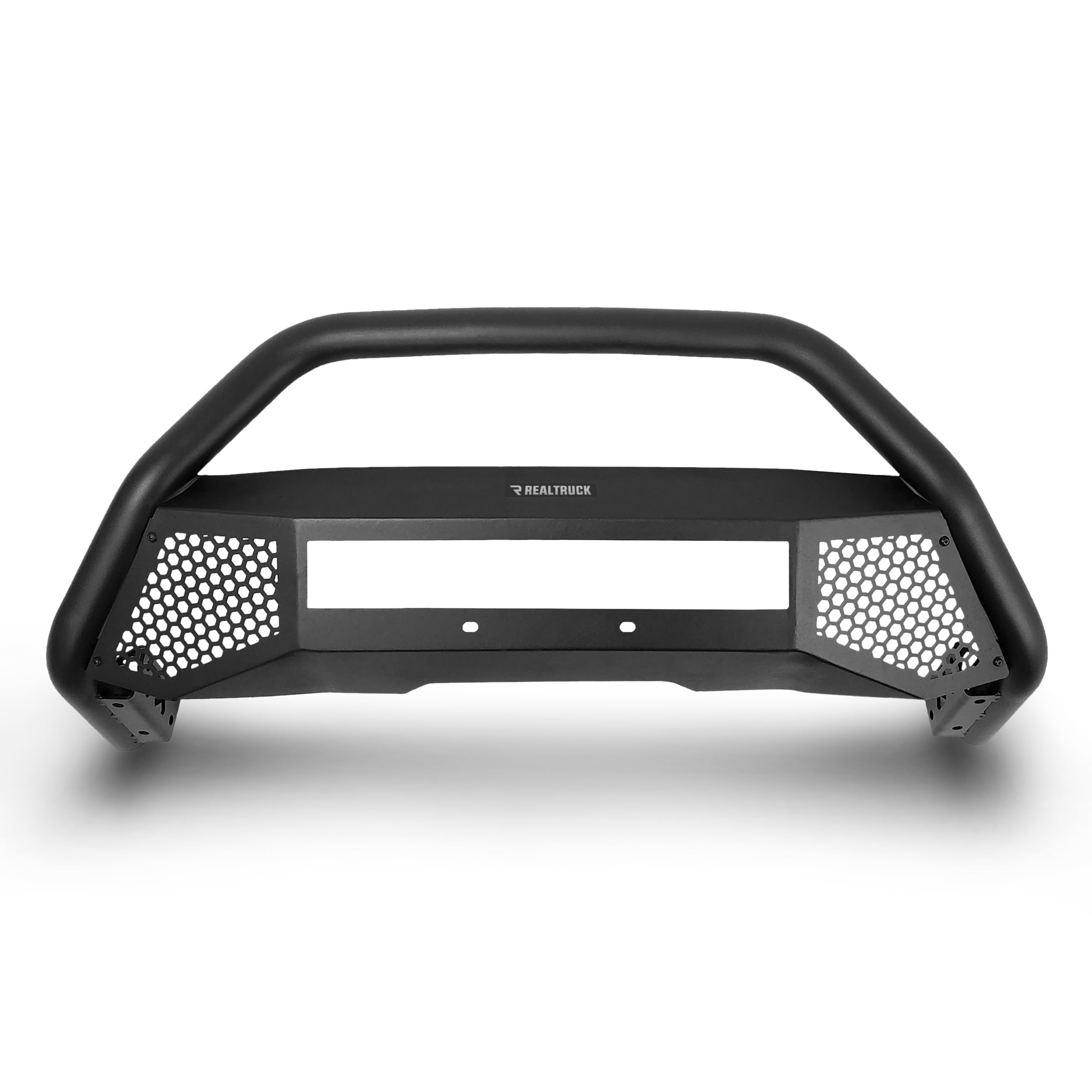 Go Rhino RC4 Grille Guard w/Center Steel Step and Hole for 20